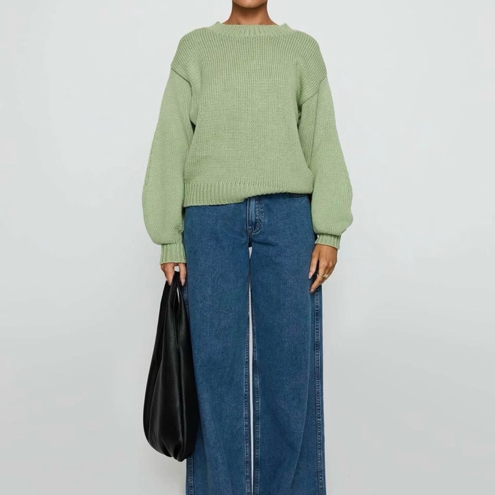 Princess Polly Green sweater